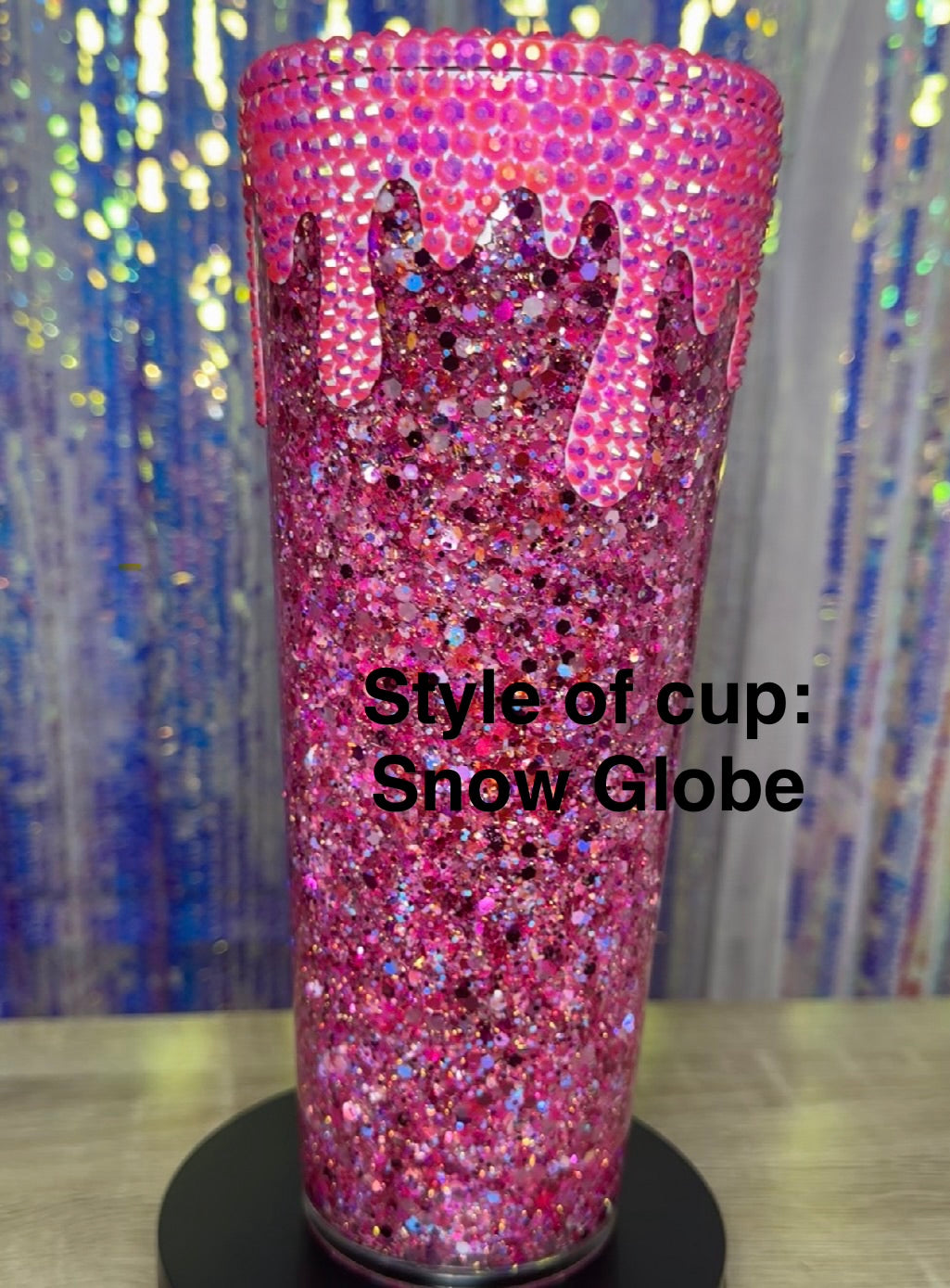 24 oz Tumbler (no rhinestone drip)