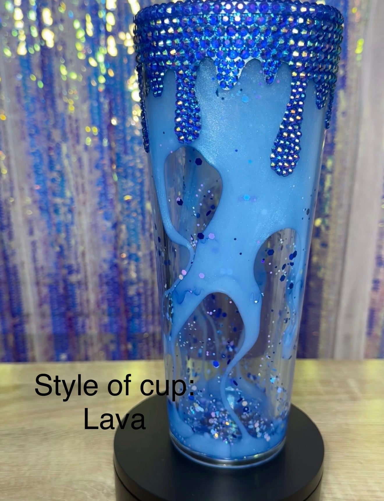 24 oz Tumbler (no rhinestone drip)
